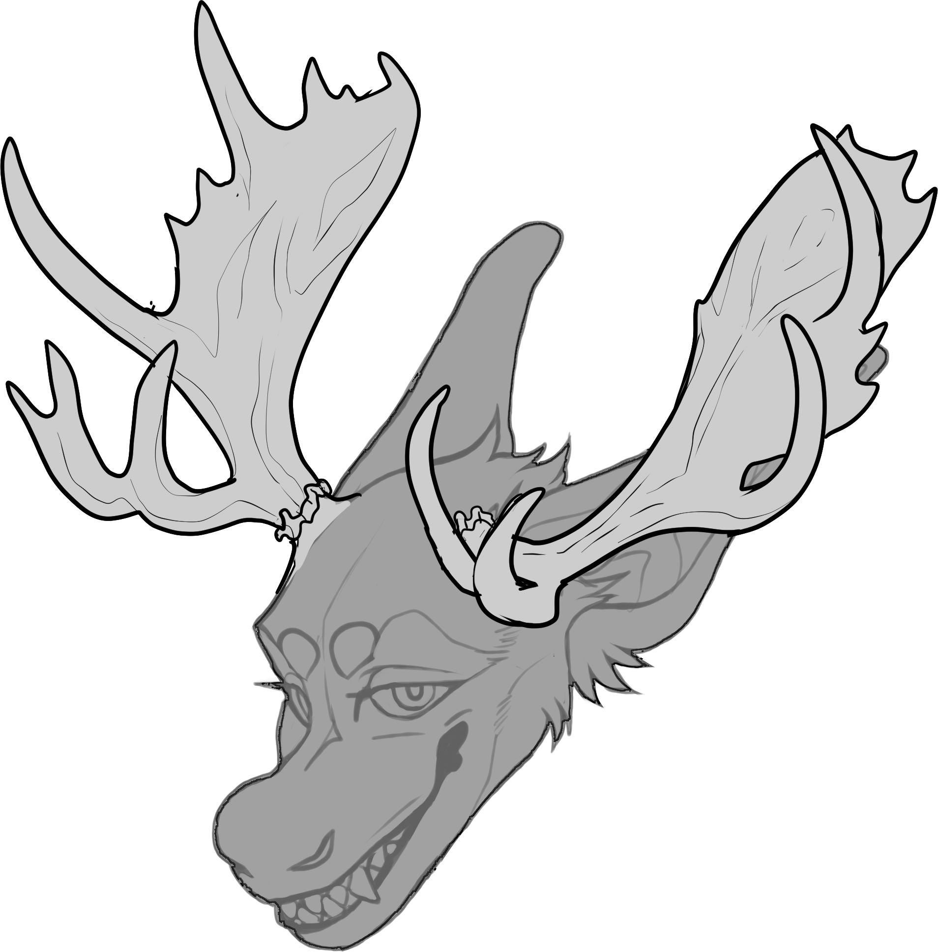 Moose — Horn Shape