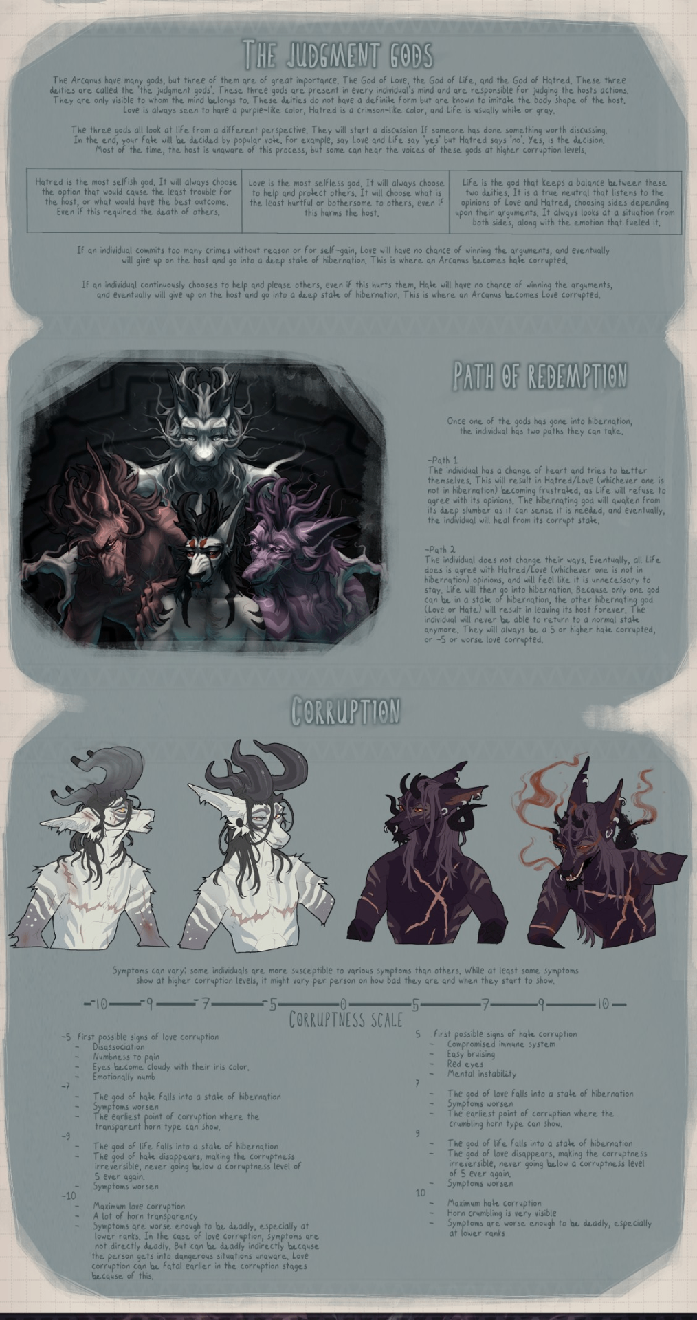The Judgment Gods of Ethora