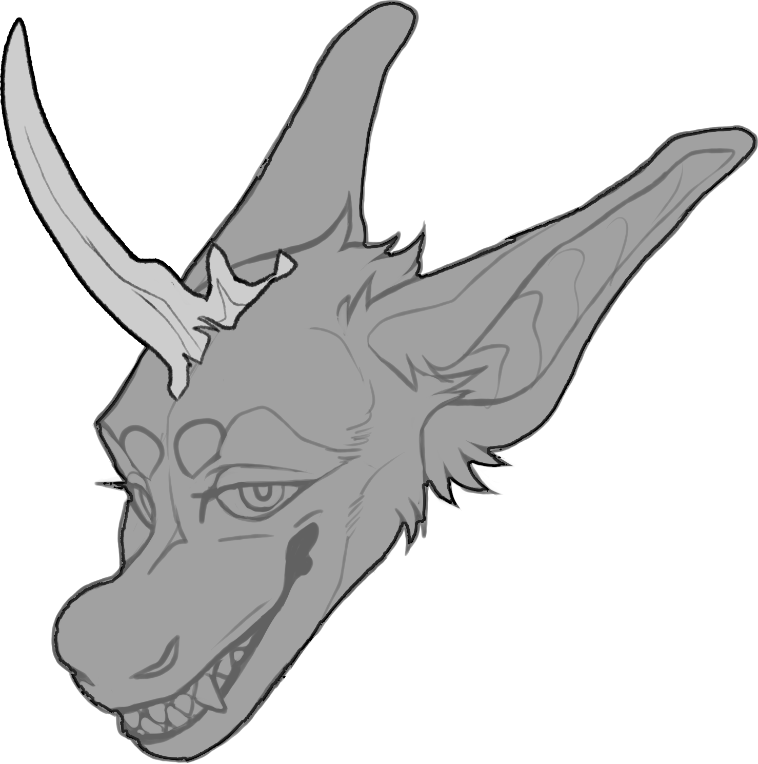 Blade — Horn Shape