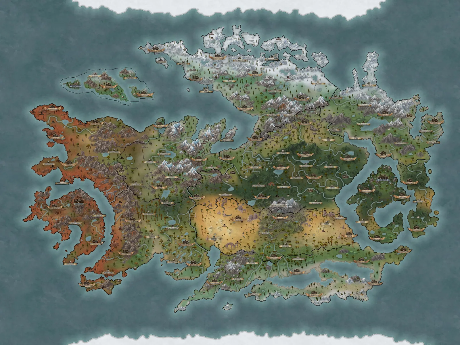 Open the World Map