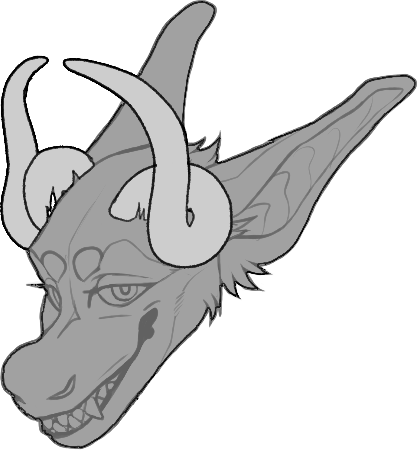 Curl — Horn Shape