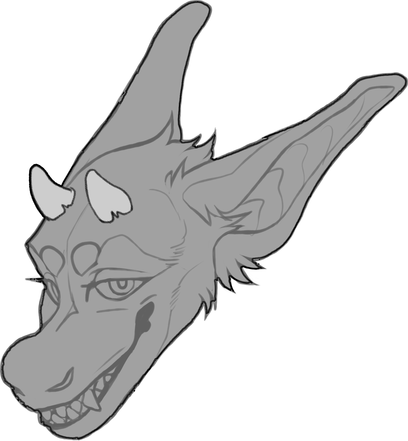 Stub — Horn Shape